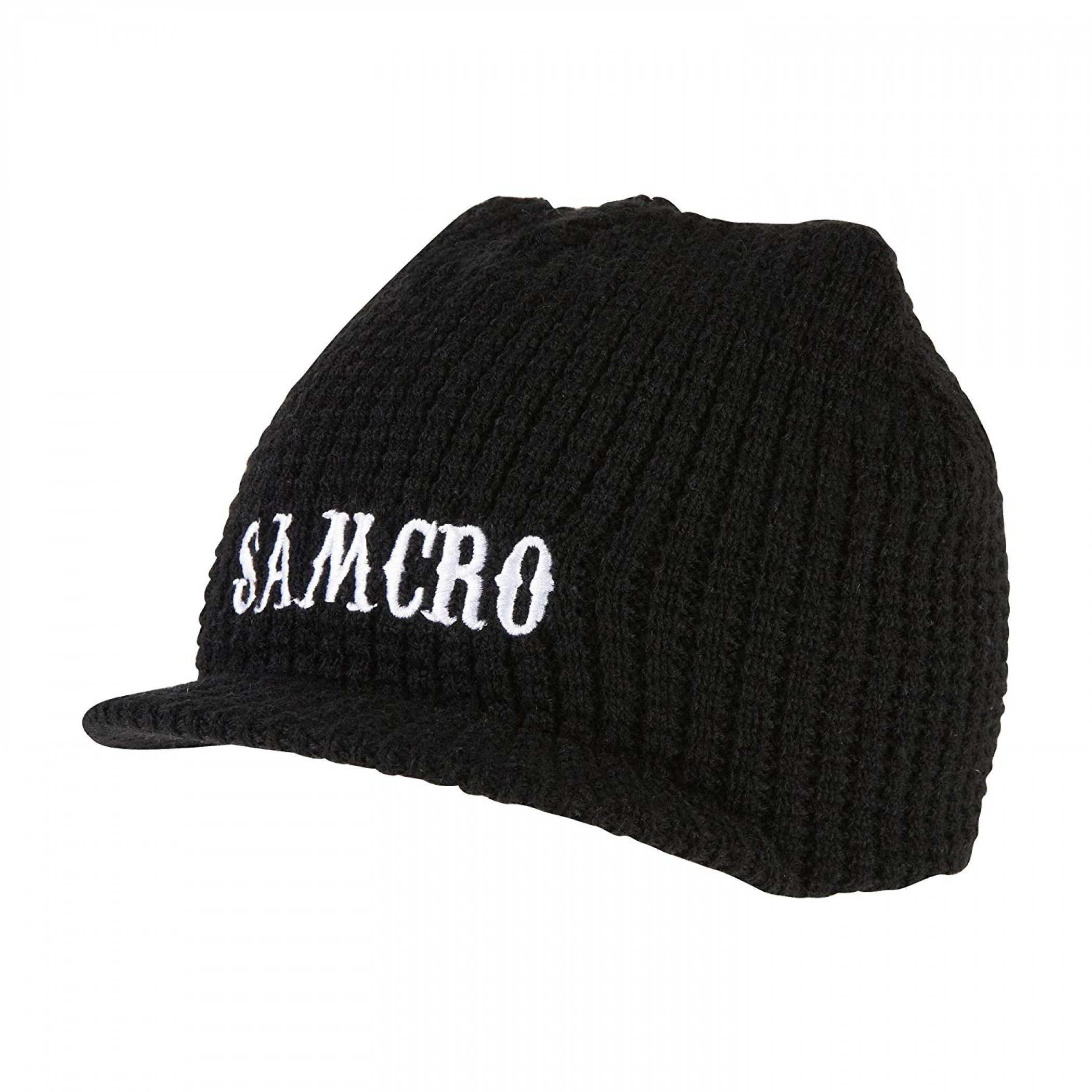Sons of Anarchy Samcro Logo Knit Visor Beanie Hat